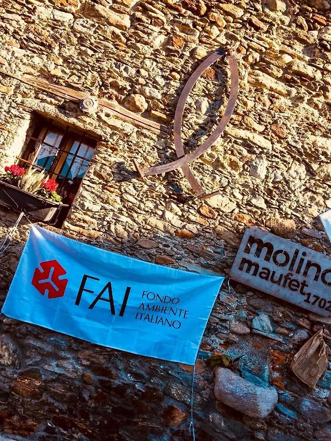 Il Fienile - Lake Como Heritage Home In Molino Maufet Watermill - Lake View Terrace Colico Italy